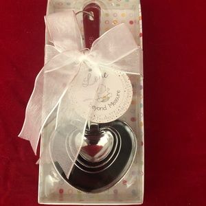 "Love Beyond Measure"  Heart Measuring Spoons